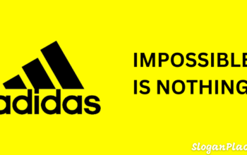 adidas slogan and tagline