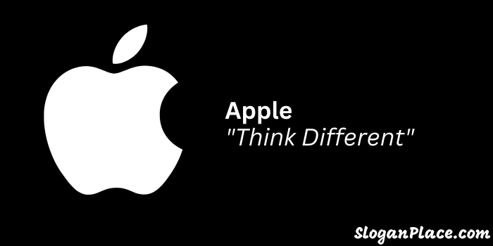 apple slogan think different