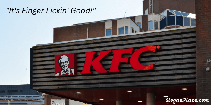 kfc slogan It's Finger Lickin' Good!