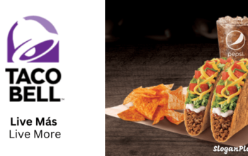 taco bell slogan live mas live more